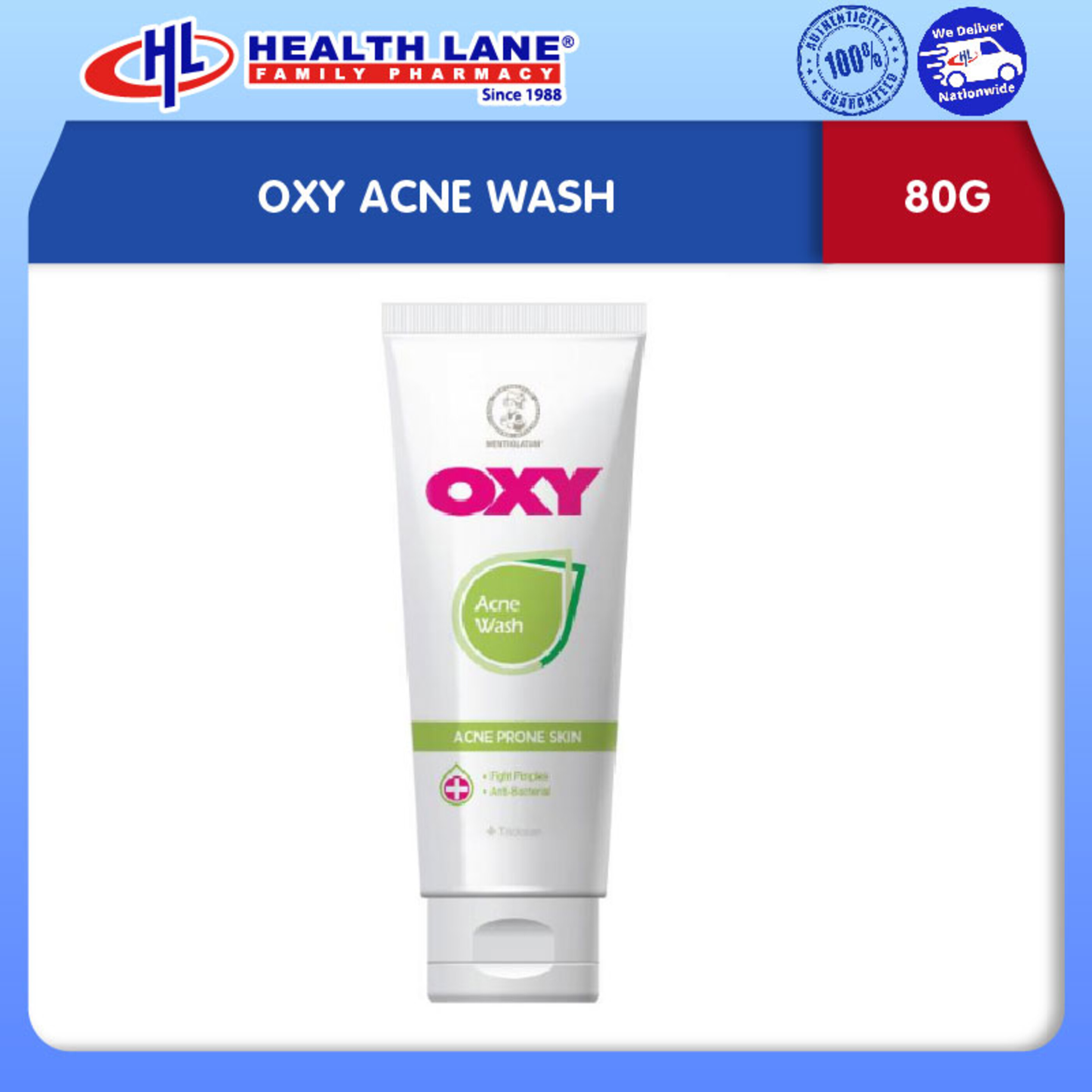 OXY JERAWAT SABUN (80G)